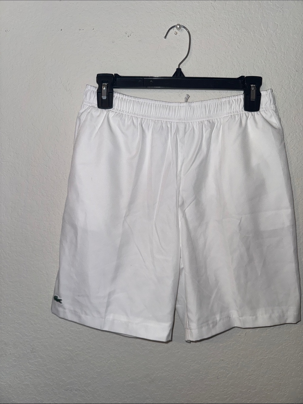 Lacoste White Tennis Shorts kids size 16